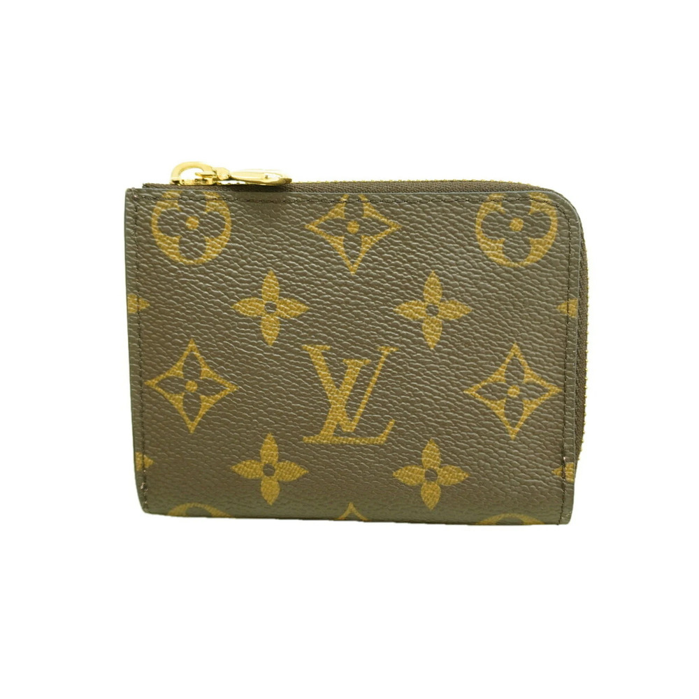 Louis Vuitton Monogram Portefeuille Noir Compact Wallet M25698 Eugenie Pink W...